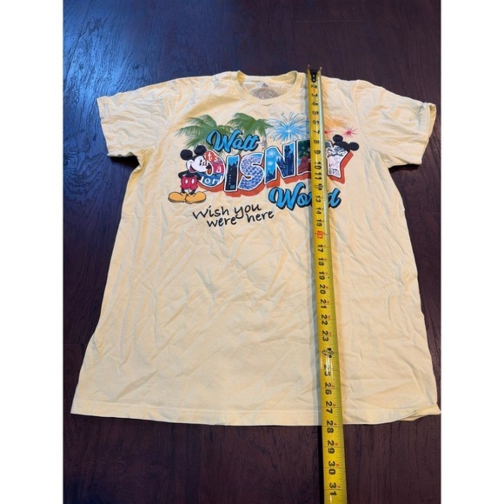 Disney World Mickey Mouse Wait‎ It's A Disney World Wish You Were Here T Shirt - Picture 4 of 4